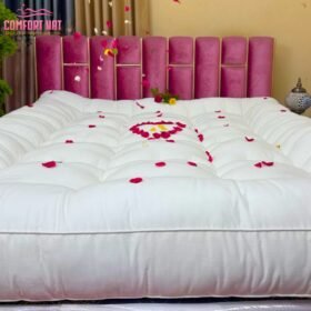({4/7 ফুট} ৪ ইঞ্চি) PREMIUM SOFT EUROPEAN BED TOPPER – Basic Comfort