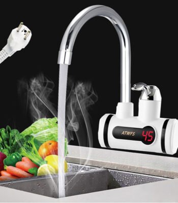 Instant Electric Hot Water Tap for Basin - ৫ সেকেন্ডে গরম পানি (Sink Mounted) - 3000W Fast Heating