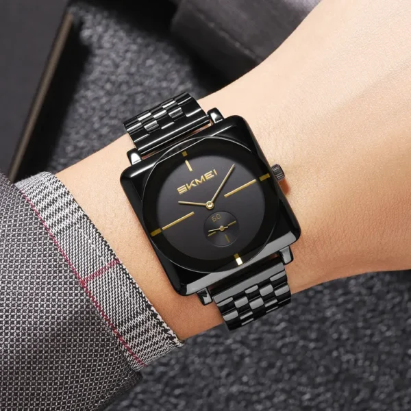 SKMEI 2413 New Black Men's Quartz Watch